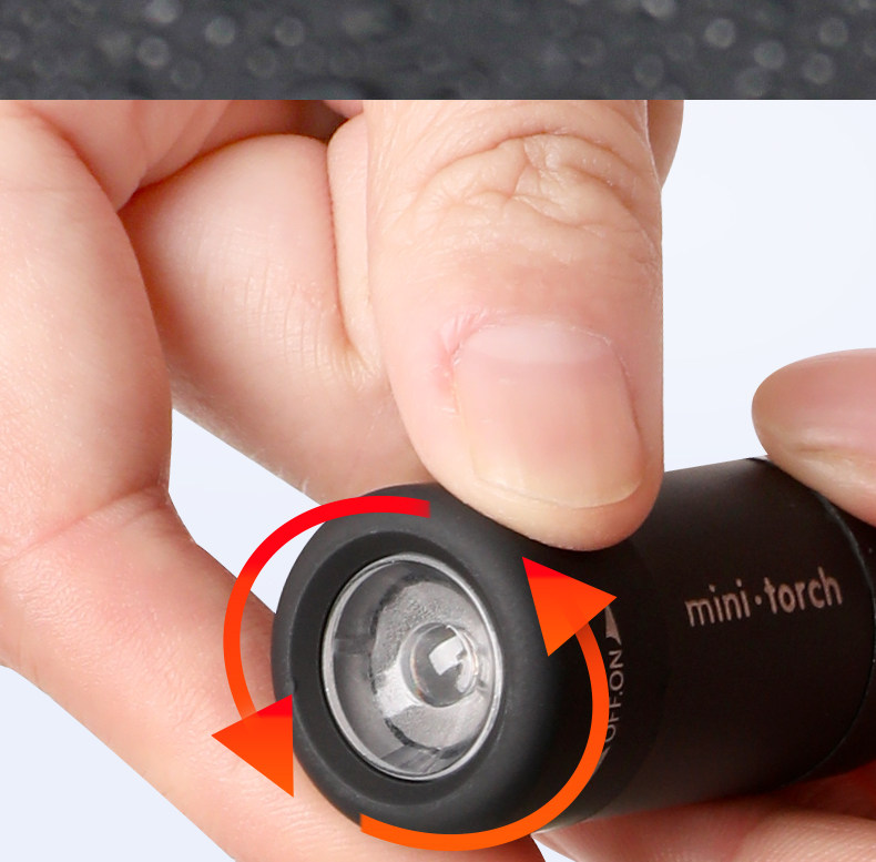 Маленький портативный фонарь, дорожный супер яркий светодиодный прожектор для школьников и студентов 