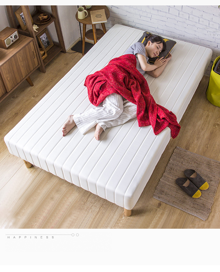 Kiểu Nhật giường tatami kiệm 1,2m khăn trải giường nhỏ người đôi kệ không thể thiếu đơn giản vải giường mềm - Giường giường tân cổ điển