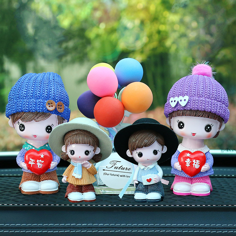 Car Perfume Car Decoration Creativity Cute Car Accessories Pendulum Dolly upscale caravan accessories in high-end car accessories