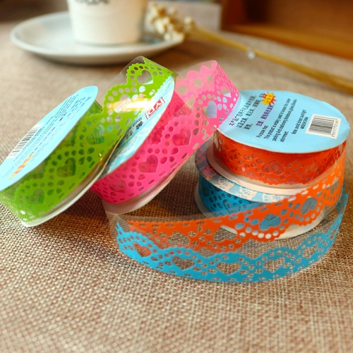 Кружевая лента Полая лента творческая кружевная наклейка на стикер детского сада ручное ручное ручное руководство по росте