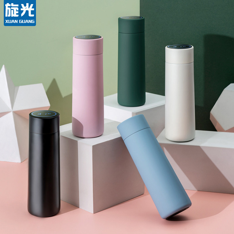 Smart Insured Cup ladies portable 316 stainless steel cute water glasses student cups innet red minimis customized