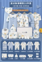 Синий удерживающий тепло комплект, подарочная коробка, подарок на день рождения