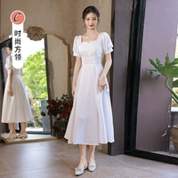 Белый, длинный, средней длины