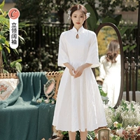 Белый, длинный, средней длины