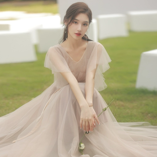 Платье подружки невесты, летнее вечернее платье, юбка, по фигуре, для подружки невесты