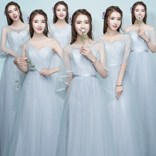 Длинное платье подружки невесты, демисезонное вечернее платье, по фигуре, для подружки невесты
