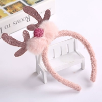 Голова пряжка 05 Розовые рога