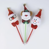 Декор, ювелирное украшение для школьников для детского сада, мультяшная рождественская голова куклы, рождественский подарок, подарок на день рождения