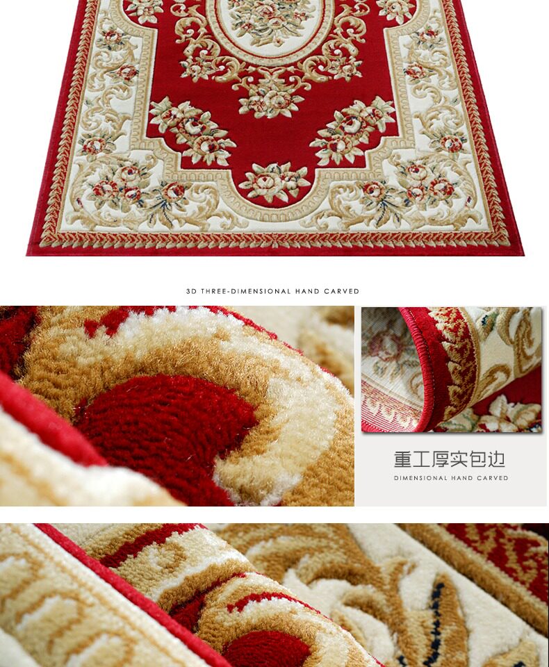 ковер Донченг ковер 3D трехмерный ручной работы в европейском стиле гостиной диван чайный столик Циновка спальня ночники дома большой ковер Dongsheng