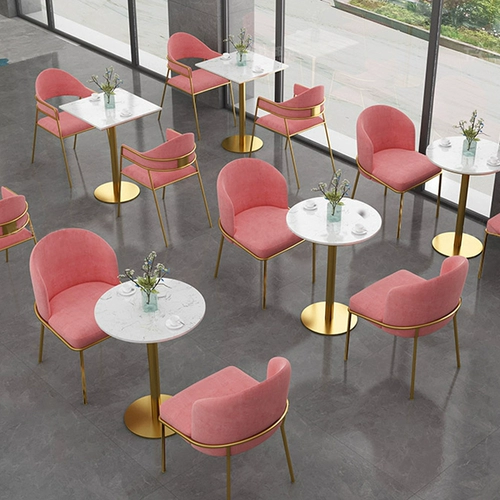 Кофейный чай с молоком, диван для отдыха для офиса, шпильки для волос, простой и элегантный дизайн