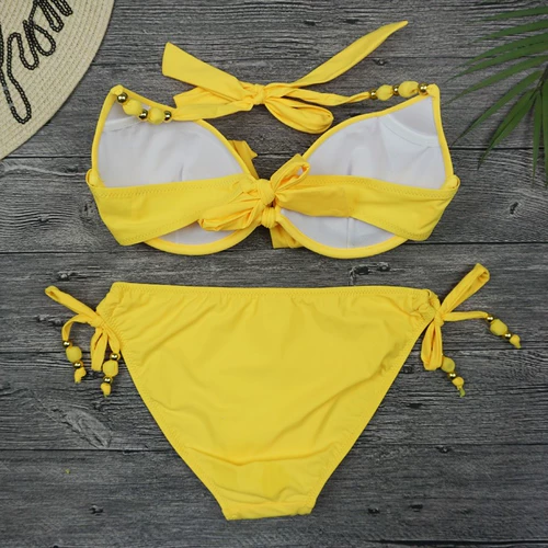 Большой сундук, сталь Big Cup под названием Sexy Triangle Bikini Bikini Big Size кружево, купальник бикини, бикини
