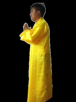 trang phục Halloween Fahai Monk trang phục nhà sư quần áo costumemonk Đền Monk robe Shaolin đầm đầm