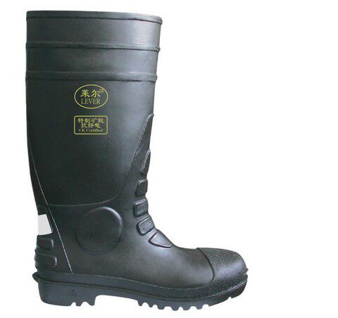 Lyle PVC anti-chemical boots anti-smashing acid-base anti-smashing steel head anti-smashing anti-puncture belt steel rain boots SL-2-99