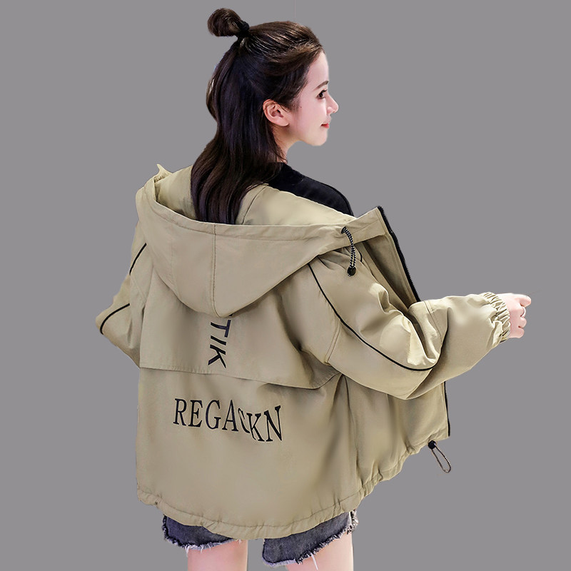 Gafede shorts jacket cotton padded jacket 2021 New winter clothing student cotton clothes female Han version loose European station cotton jersey woman