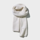 WJ3867 Scarf Rice White