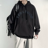 Спортивная трендовая толстовка с капюшоном для отдыха для влюбленных, в американском стиле, оверсайз