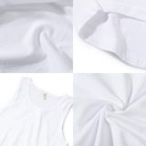 Хлопковый летний однотонный мужской спортивный жилет для спортзала