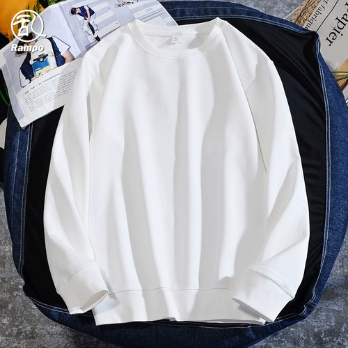 Цветная толстовка, осенняя демисезонная парная одежда, приятный телу лонгслив, футболка подходит для мужчин и женщин, куртка, круглый воротник