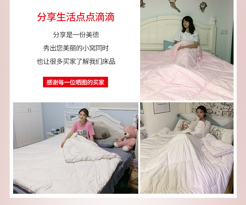 天利原 加厚保暖大豆纤维被芯 图1