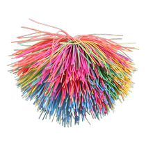 Rubber band sandbag rubber band shuttlecock rubber band ball fur ball childrens toys childhood memories sensory training props