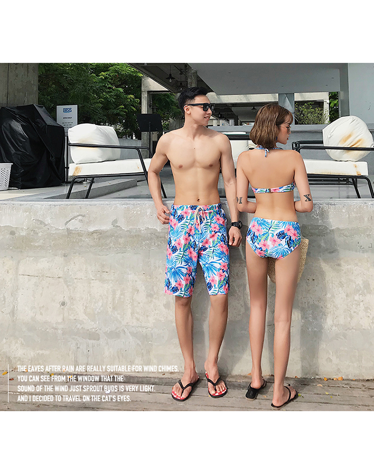 Cặp đôi Đồ bơi Nữ Chia Váy Bộ bikini Bảo thủ Hàn Quốc Kỳ nghỉ hè Sinh viên Spa Đồ bơi - Vài đồ bơi 	đồ đi biển cặp đôi	