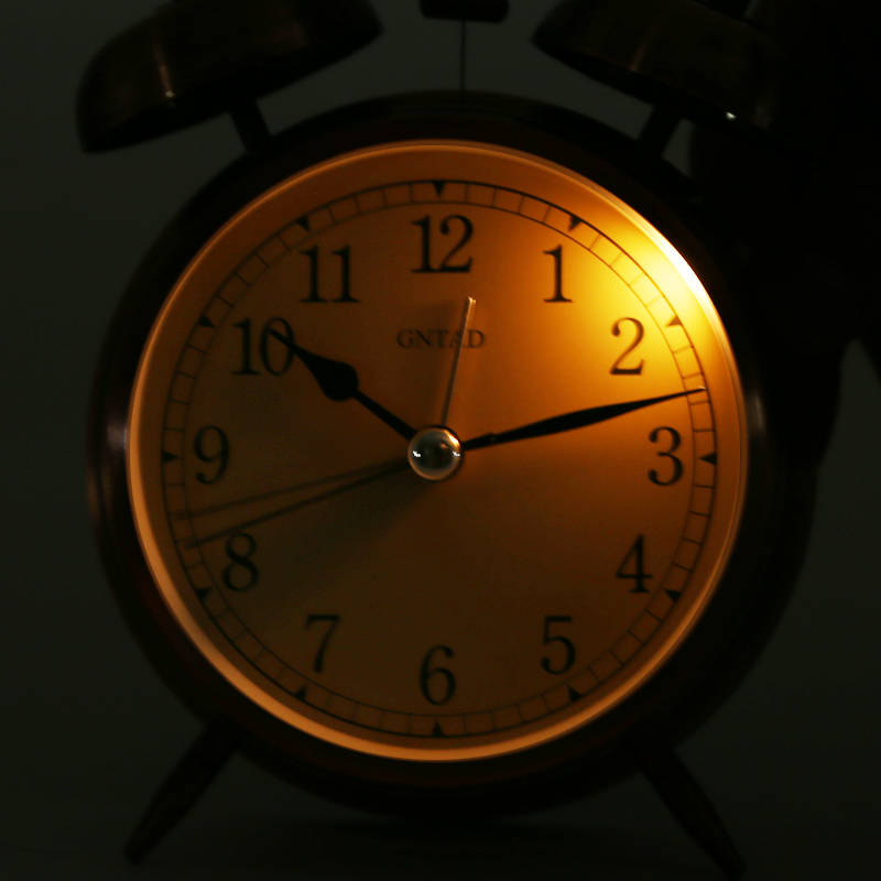 Creative personality bedside alarm clock mute luminous lazy student electronic small alarm cartoon cute