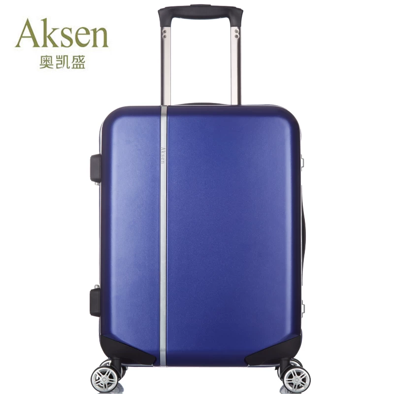 Universal suitcase for men and women, box, 24 inch