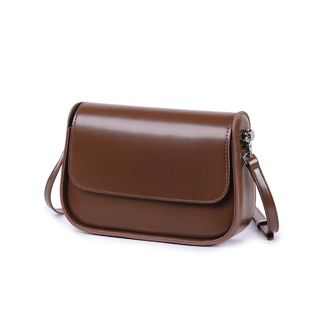 Genuine Leather Saddle Bag - Thumbnail 2