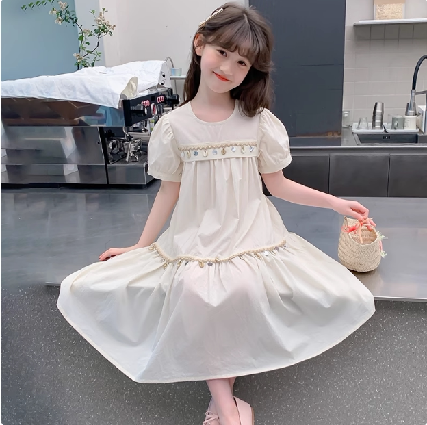 【Clearance Sale, Buy More for Better Deals】Girls' Summer Dress 2026 New Model Princess Dress for Girls — 16