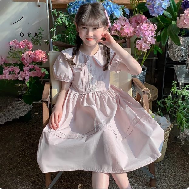 【Clearance Sale, Buy More for Better Deals】Girls' Summer Dress 2026 New Model Princess Dress for Girls — 15