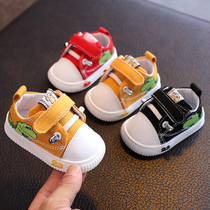 Baby toddler shoes 0 a 1 year old baby shoes children canvas shoes soft bottom men such as mechanical ball called model products steam
