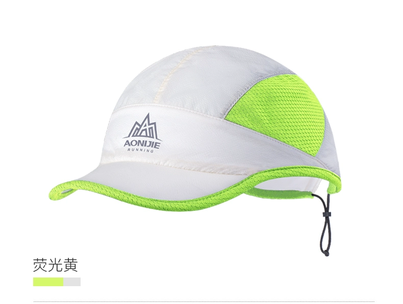 Ony visor visor thể thao ngoài trời chạy nam và nữ mũ chống nắng visor ngư dân nhanh khô mũ thoáng khí - Mũ thể thao