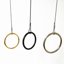 Clothing store hanging ring hanging steel wire hanging display rack top hanging hanger gold adhesive hook hanging womens clothing store hanging clothes