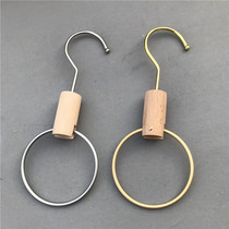 Clothing store adhesive hook S hook clothes rack scarf ring towel rack shop display supplies ring adhesive hook hook hook