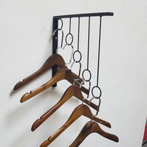 Clothing store hanging display rack underwear adhesive hook Wall clothing rack hanging hanging ring adhesive hook