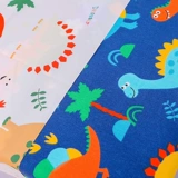 Динозавр, квадратная ткань, детское вечернее платье для вечеринки