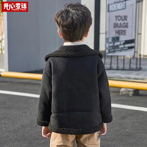 Летняя одежда, флисовая осенняя бархатная детская шерстяная куртка, коллекция 2021, подходит для подростков