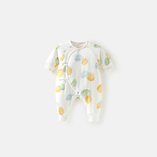 【aqpa】婴幼儿加厚连体绑带棉服