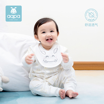 aqpa Spring and Autumn New Baby underwear set cotton newborn children clothes for men and women baby spring pajamas pajamas