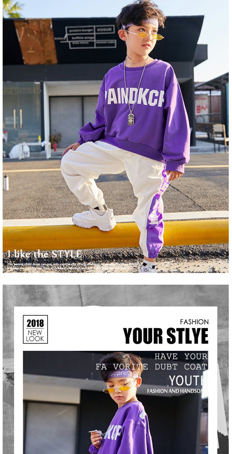 Điệu nhảy hip-hop mới của trẻ em Phiên bản Hàn Quốc của trang phục khiêu vũ jazz hip-hop Trẻ em nhảy múa mặc quần áo tập thể dục phù hợp với thủy triều đầm công chúa tutu