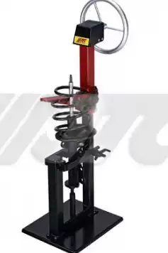 Taiwan JTC-1404S four-point fixed shock absorber spring compression table vertical spring compressor vertical