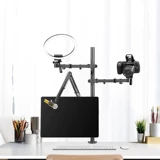 Микрофон, заполняющий свет, камера видеонаблюдения, совместимый ноутбук, ЖК-дисплей, трубка