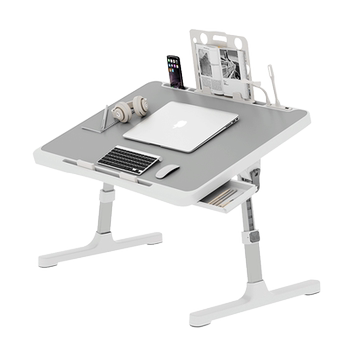Foldable small table for upper bunk in college student dormitory