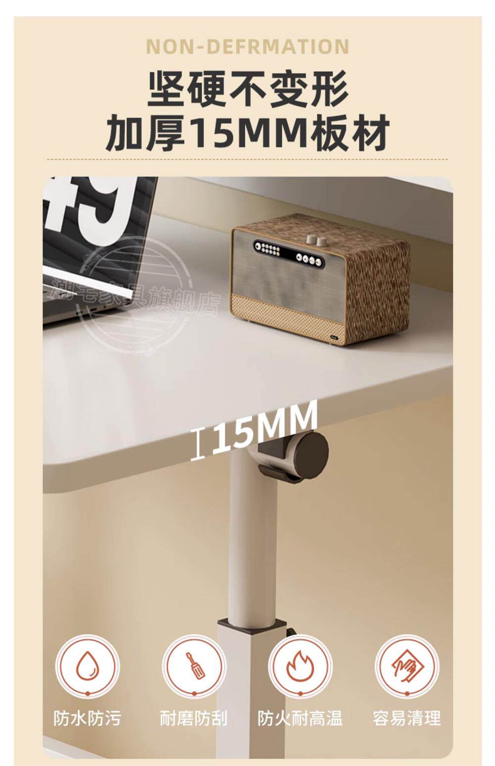 Тумбочки 床边桌可移动升降小桌子简约卧室家用学生书桌简易宿舍懒人电脑桌