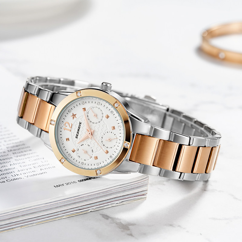 Swiss watch women's 2021 new fashion trend student temperament simple waterproof ladies watch small CK women's watch