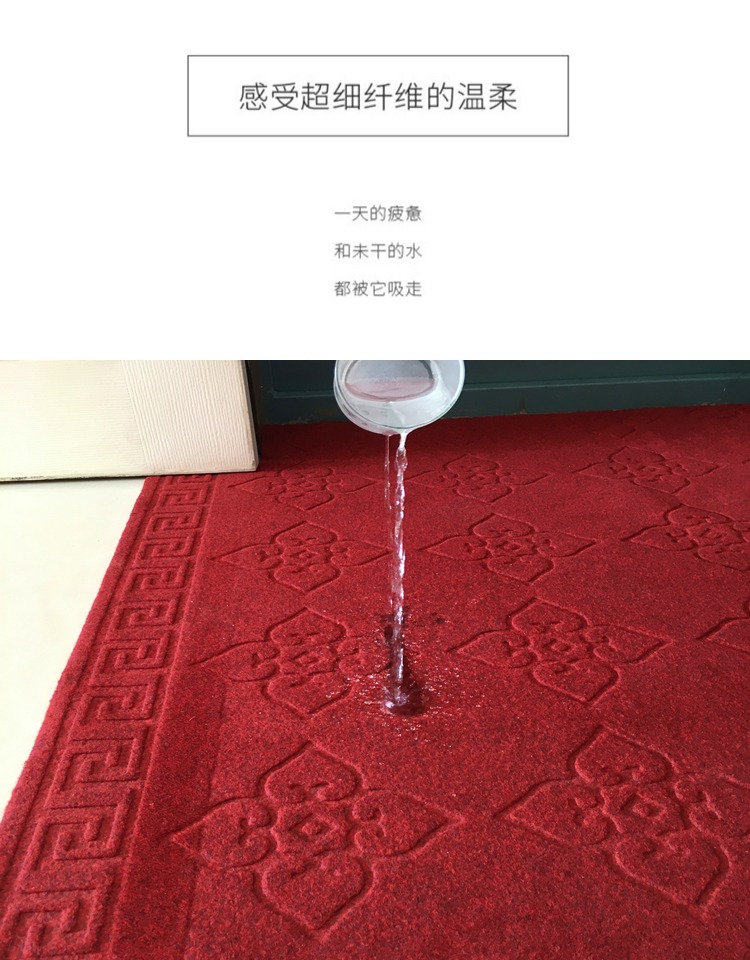 Tầng mat cửa mat cửa nhập cảnh thảm phòng ngủ foyer thảm nhà phòng tắm hấp thụ mat tùy chỉnh thảm lau chân