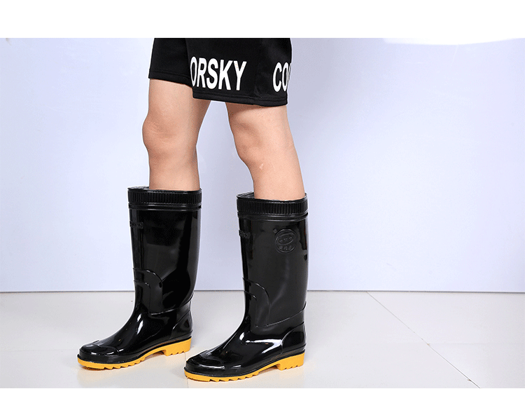 Chaussures - bottes caoutchouc homme pour printemps - semelle tendon - Ref 963054 Image 15