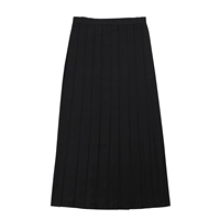 Черная длинная юбка, 80см