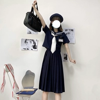 Длинная юбка, комплект, шейный платок, носки, короткий рукав, 80см