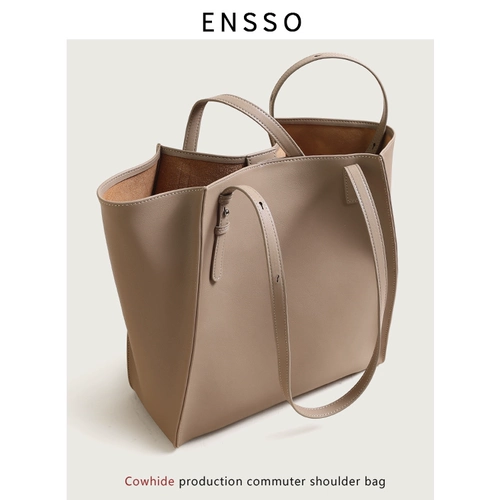 ENSSO Mac, вместительный и большой ноутбук, вместительная и большая сумка через плечо, летняя сумка на одно плечо